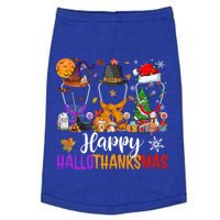 Funny Witch Santa Stethoscope Nurse Happy Hallothanksmas Cool Gift Doggie Tank