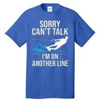 Funny Water Ski Designs For Women Water Skier Athletes Tall T-Shirt