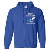 Funny Water Ski Designs For Women Water Skier Athletes Full Zip Hoodie