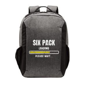 Funny Workout Saying Gift Six Pack Loading Please Wait Gift Vector Backpack