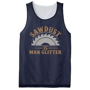 Funny Woodworking Sawdust Glitter Graphic For Carpenter Mesh Reversible Basketball Jersey Tank