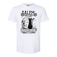 Funny Witch Salem Home For Wayward Black Cats 1692 Halloween Sweat Softstyle CVC T-Shirt