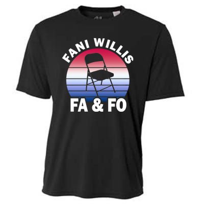 Fani Willis Says Fuck Around & Find Out Cooling Performance Crew T-Shirt