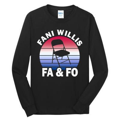 Fani Willis Says Fuck Around & Find Out Tall Long Sleeve T-Shirt