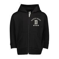 Funny Wicked Smaht Boston Massachusetts Toddler Zip Fleece Hoodie