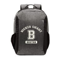 Funny Wicked Smaht Boston Massachusetts Vector Backpack