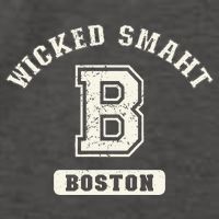 Funny Wicked Smaht Boston Massachusetts Vector Backpack