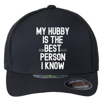 Funny Wife Sarcastic from Husband for Wo for Wife Gifts Flexfit Unipanel Trucker Cap