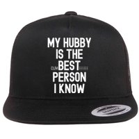 Funny Wife Sarcastic from Husband for Wo for Wife Gifts Flat Bill Trucker Hat