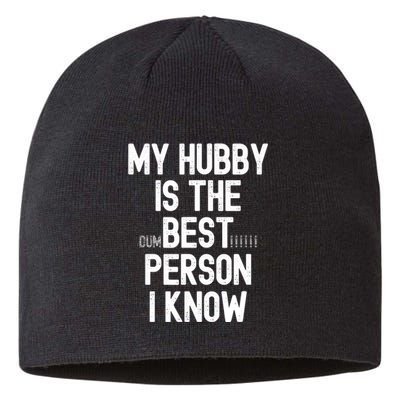 Funny Wife Sarcastic from Husband for Wo for Wife Gifts Sustainable Beanie