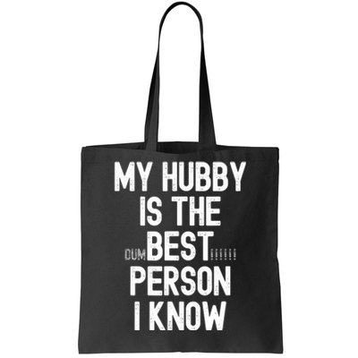 Funny Wife Sarcastic from Husband for Wo for Wife Gifts Tote Bag