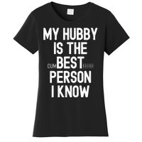 Funny Wife Sarcastic from Husband for Wo for Wife Gifts Women's T-Shirt