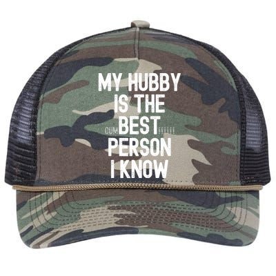 Funny Wife Sarcastic from Husband for Wo for Wife Gifts Retro Rope Trucker Hat Cap