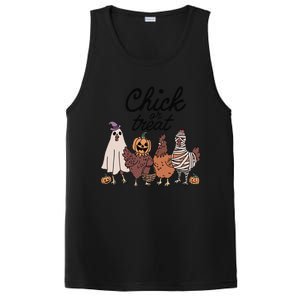 Funny Witch Spooky Chicken Halloween Costume Chick Or Treat Gift PosiCharge Competitor Tank