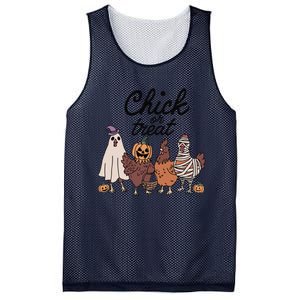 Funny Witch Spooky Chicken Halloween Costume Chick Or Treat Gift Mesh Reversible Basketball Jersey Tank