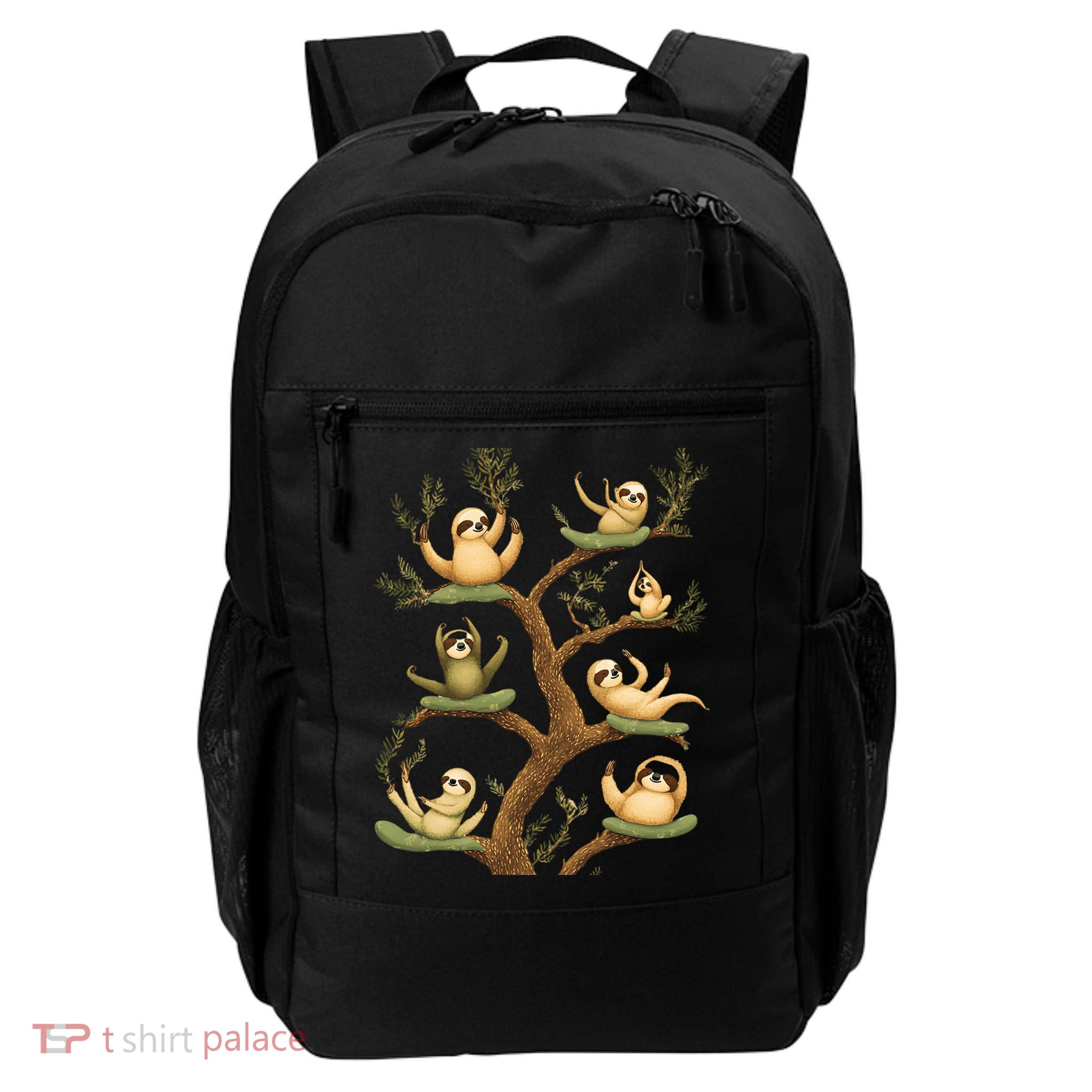 Funny Whimsical Sloth Lover Design Cute Gift Daily Commute Backpack