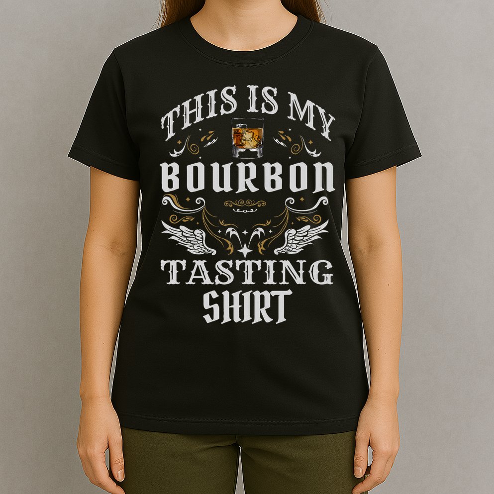 Funny Whiskey This Is My Bourbon Tasting T-Shirt