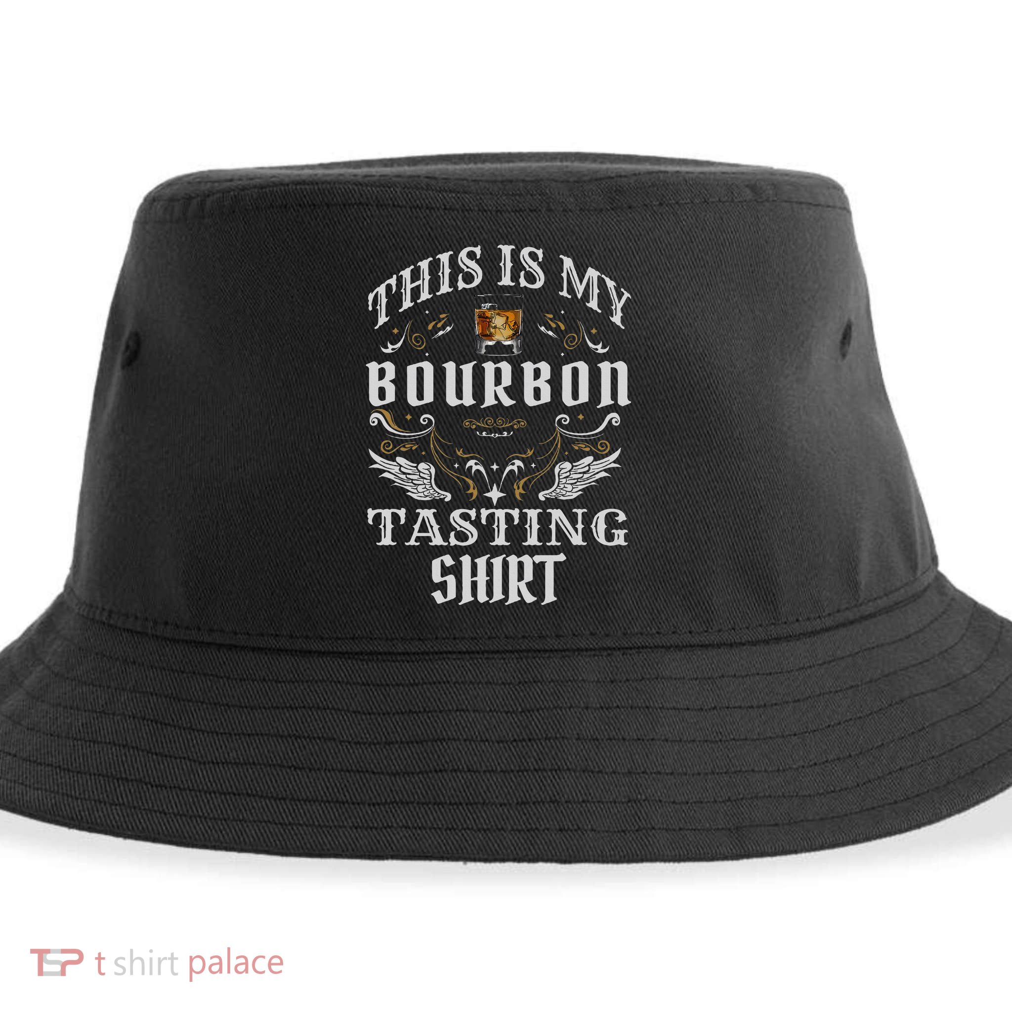 Funny Whiskey This Is My Bourbon Tasting Sustainable Bucket Hat