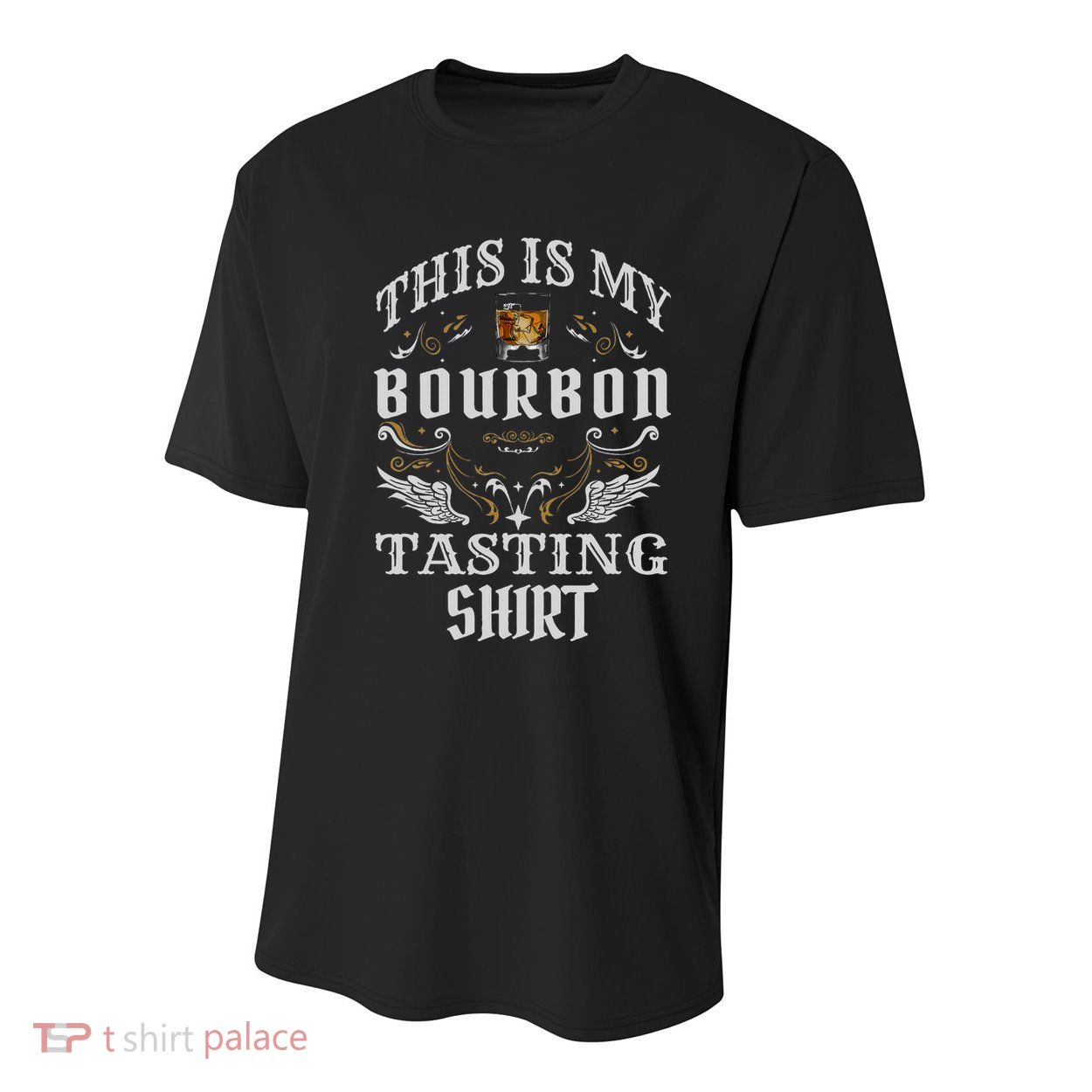 Funny Whiskey This Is My Bourbon Tasting Youth Performance Sprint T-Shirt