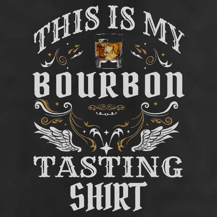 Funny Whiskey This Is My Bourbon Tasting Golf Towel