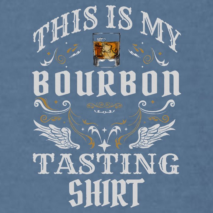 Funny Whiskey This Is My Bourbon Tasting Garment-Dyed Sweatshirt