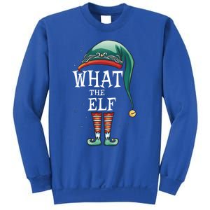 Funny What The Elf Costume Family Matching Christmas Gift Sweatshirt