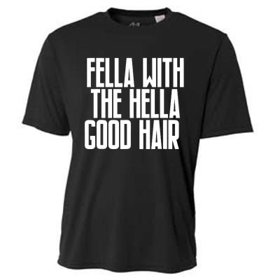 Fella With The Hella Good Hair Cooling Performance Crew T-Shirt