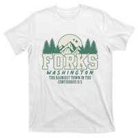 Forks Washington Twilight Inspired Retro Vintage Aesthetic T-Shirt