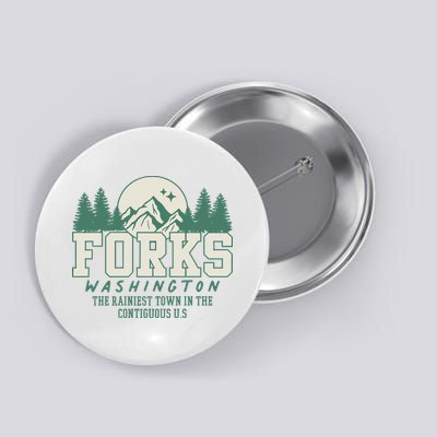 Forks Washington Twilight Inspired Retro Vintage Aesthetic Button