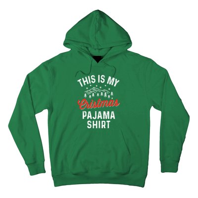 Funny Women This Is My Christmas Pajama Xmas Gift Hoodie