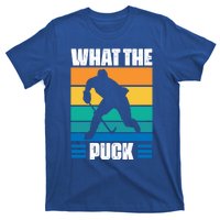 Funny What The Puck Vintage Ice Hockey Player Great Gift T-Shirt