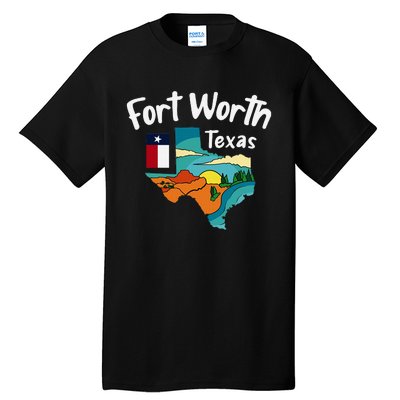 Fort Worth Texas Tall T-Shirt