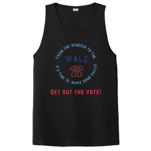 From Windows To The Walz Get Out The Vote Harris Walz PosiCharge Competitor Tank