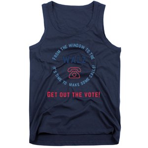 From Windows To The Walz Get Out The Vote Harris Walz Tank Top