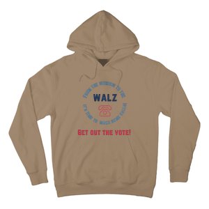 From Windows To The Walz Get Out The Vote Harris Walz Hoodie