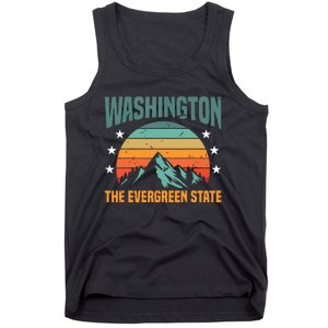 Funny Washington The Evergreen State Home Tank Top