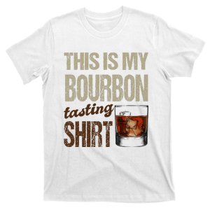 Funny Whiskey This Is My Bourbon Tasting T-Shirt