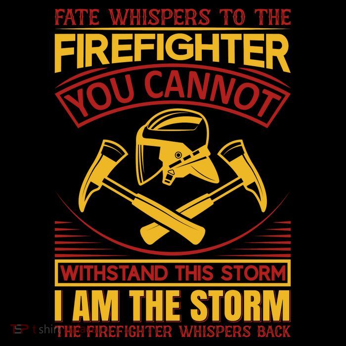 Fate Whispers To The Firefighter You Cannot Withstand This Storm Zip Tote Bag