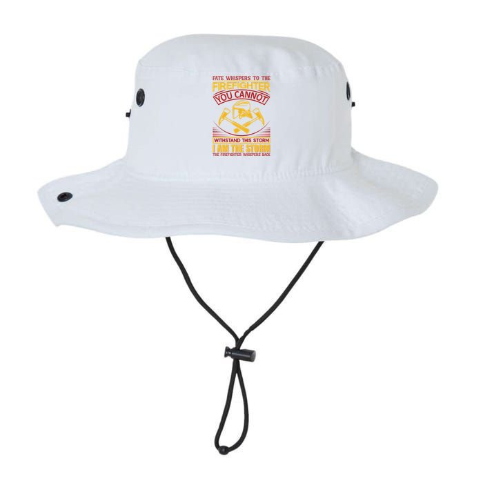 Fate Whispers To The Firefighter You Cannot Withstand This Storm Bucket Hat