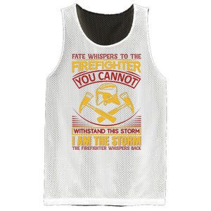 Fate Whispers To The Firefighter You Cannot Withstand This Storm Mesh Reversible Basketball Jersey Tank