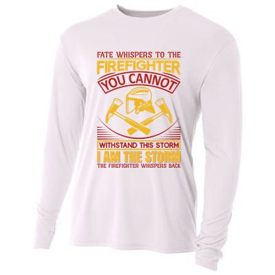 Fate Whispers To The Firefighter You Cannot Withstand This Storm Cooling Performance Long Sleeve Crew