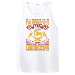 Fate Whispers To The Firefighter You Cannot Withstand This Storm PosiCharge Competitor Tank