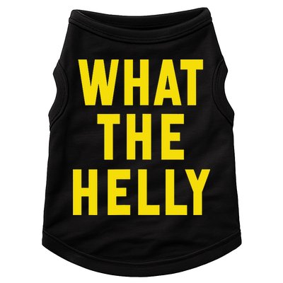 Funny What The Helly Gen Z Iconic Trend Aesthetic Meme Doggie Tank