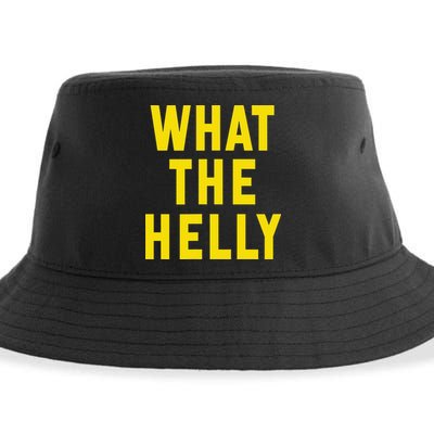 Funny What The Helly Gen Z Iconic Trend Aesthetic Meme Sustainable Bucket Hat
