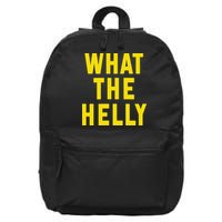 Funny What The Helly Gen Z Iconic Trend Aesthetic Meme 16 in Basic Backpack