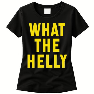 Funny What The Helly Gen Z Iconic Trend Aesthetic Meme Womens T-Shirt