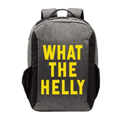 Funny What The Helly Gen Z Iconic Trend Aesthetic Meme Vector Backpack