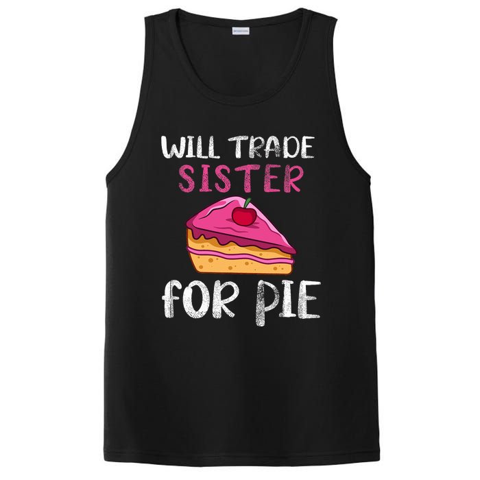 Funny Will Trade Sister For Pie Pumpkin Pie Thanksgiving PosiCharge Competitor Tank