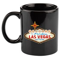 Funny Welcome To Las Vegas Classic Sign 11oz C Handle Ceramic Mug