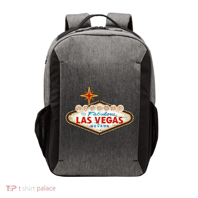 Funny Welcome To Las Vegas Classic Sign Vector Backpack